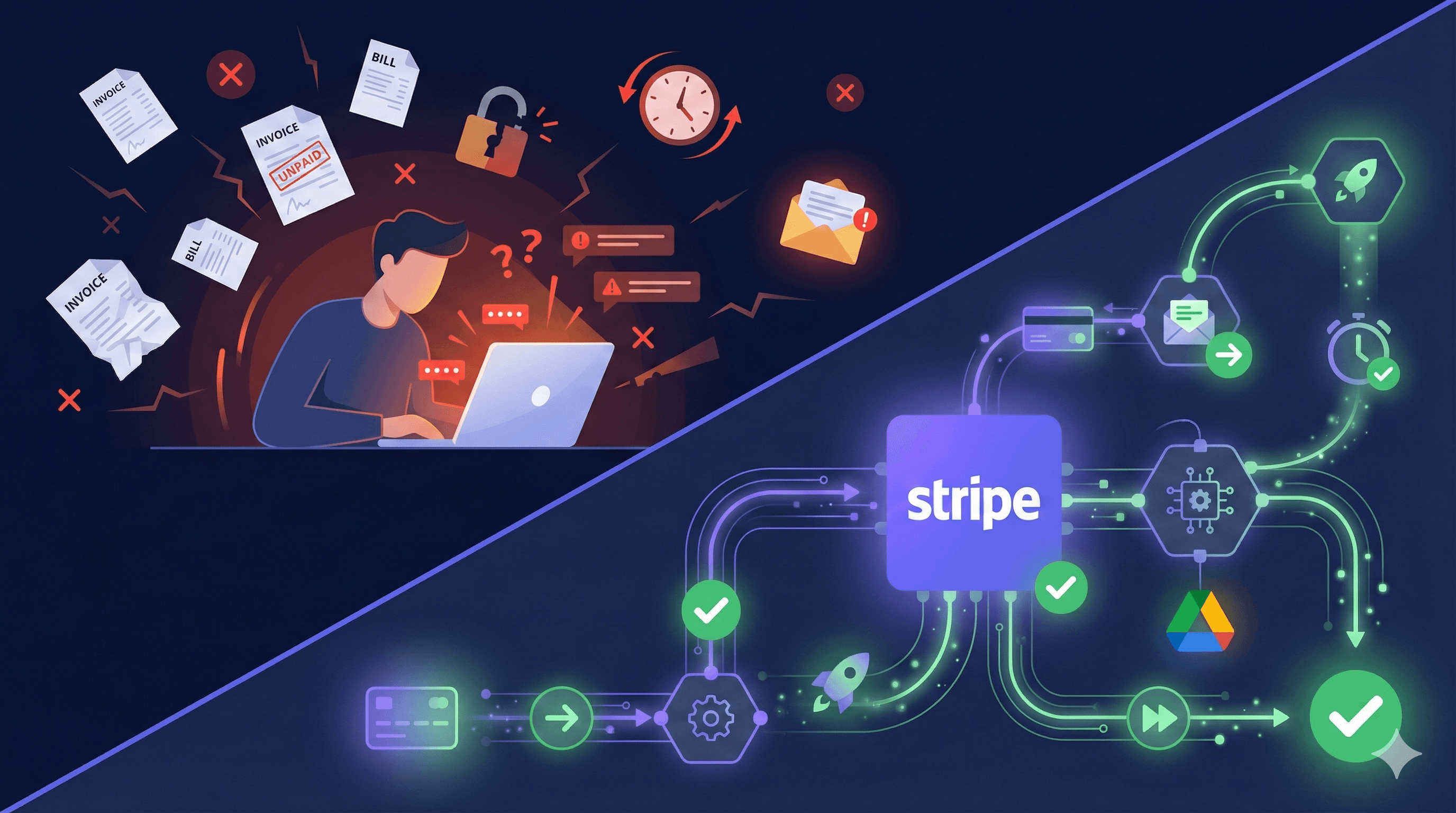 Automating Stripe Payment Flows with n8n: From Invoice to Delivery
